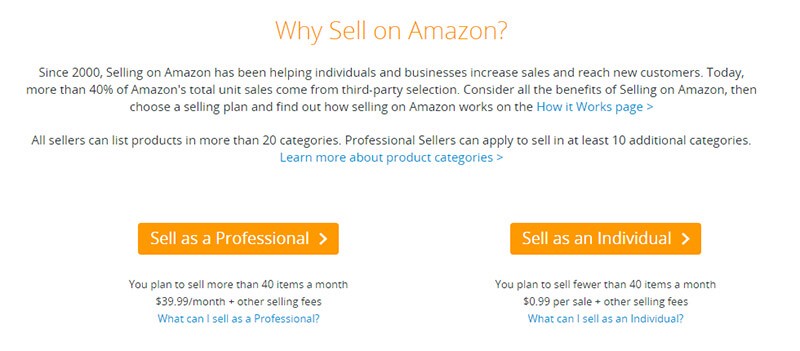 How to create sellers Account